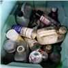 Image 2 : TOTE OF SHOP FLUIDS AND SPRAYS