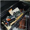 Image 3 : BLACK TOOL BOX W/ CONTENTS