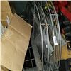 Image 1 : 2 METAL SLIDE OUT CABINET ORGANIZER