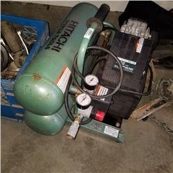 HITACHI KOKI DUAL TANK AIR COMPRESSOR