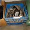 Image 1 : BLUE CRATE OF CASTORS