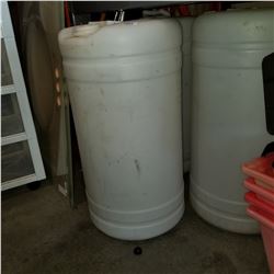 5 FOOD GRADE 45 LITER CONTAINERS