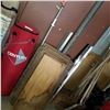 Image 1 : LOT OF BOLT TOGETHER SHELVING W/ WOOD SHELVES
