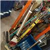Image 1 : BUNDLE OF SHOVELS, BROOMS, AND MOPS