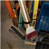 Image 3 : BUNDLE OF SHOVELS, BROOMS, AND MOPS