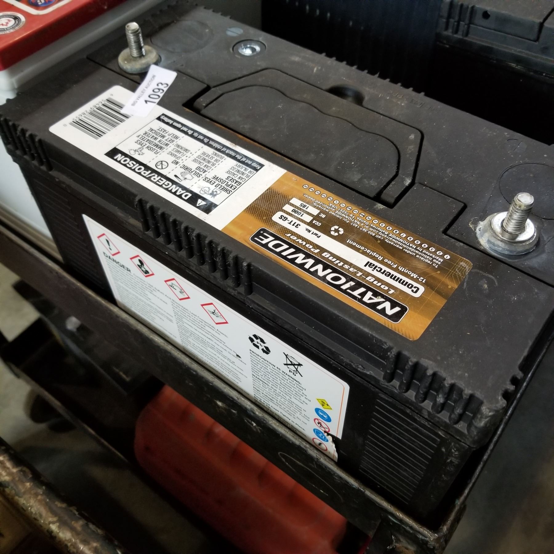 NATIONWIDE 1000 CCA 12 VOLT BATTERY Big Valley Auction nationwide-1000-cca-12-volt-battery-big-valley-auction