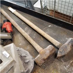 2 SLEDGE HAMMERS
