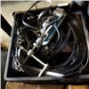 Image 2 : CRATE OF PLASTIC STRAPPING AND TENSIONTOOL W/ BOX OF PLASTIC STRAPPING