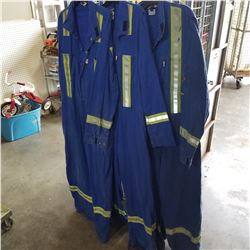 4 FIRE RESISTANT COVERALLS SIZE 50