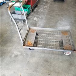 LARGE 4-WHEEL DOLLY W/ HANDLE