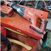 Image 3 : RED HILTI TOOL BAG W/ HILTI WSR 22-A. SF10W-A18 AND SID 18A CORDLESS SAWZALL, DRILL, IMPACT GUN 2 BA