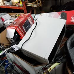 PALLET OF RETURNED ITEMS, SHOP LIGHT, APPLIANCES