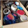 Image 2 : 2 BOXES OF BEADS, CRAFT SUPPLIES, ETC
