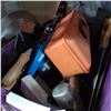 Image 2 : 2 PURPLE BINS OF TOOLS AND HARDWARE