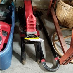POWER SMART PS90 6 TON ELECTRIC LOG SPLITTER, AS IS