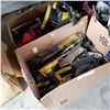 Image 1 : 2 BOXES OF TOOLS, SHOP HEATER, AND MORE