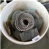 Image 2 : PAIL OF CAULK AND PAIL OF COIL NAILS