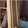 Image 3 : 6FT FRAME WOODEN LADDER AND SLIDING WOODEN PANEL DOOR