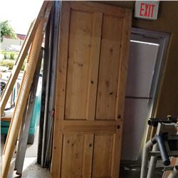 SOLID WOOD 8FT DOOR