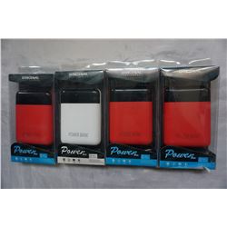 4 POWER CHARGER BANKS