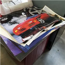 LOT OF SUPER CAR POSTERS