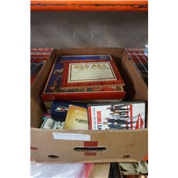 BOX OF COUNTRY WESTERN RECORDS