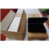 Image 1 : 20 NEW JEWELLERY BOXES W/ BLACK INTERIORS