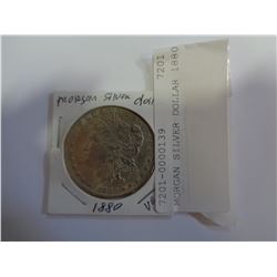 MORGAN SILVER DOLLAR 1880