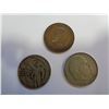 Image 2 : BRITISH PENNY AND 2 USSR RUBLES