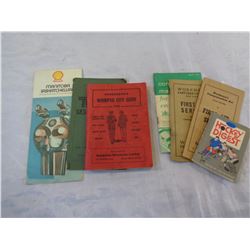 LOT OF MANUALS, MAPS, AND BOOKLETS