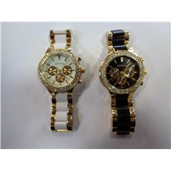 2 GENEVA WATCHES - UNAUTHENTICATED