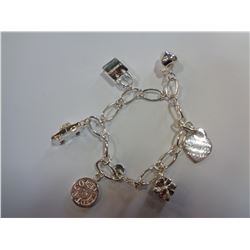 SILVER CHARM BRACELET