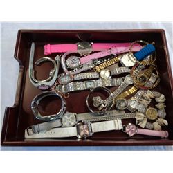 TRAY OF WATCHES