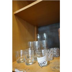 LOT OF CRYSTAL GLASSES