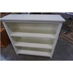WHITE BOOKSHELF