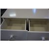 Image 3 : WHITE 6 DRAWER HIGH BOY DRESSER