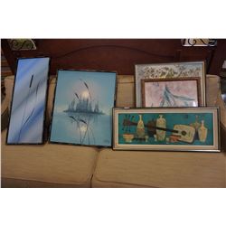 LOT OF 5 ESTATE PICTURES