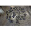 Image 4 : METAL WALL ART TREE