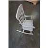 Image 2 : WHITE KIDS ROCKING CHAIR