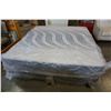 Image 1 : KINGSIZE BEAUTYREST DIAMOND HYBRID ONE CARAT FIRM MATTRESS, AS NEW