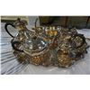 Image 3 : SILVER PLATE TEA SERVICE