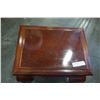 Image 2 : QUEEN ANNE STYLE END TABLE FOOT STOOL