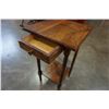 Image 3 : 1 DRAWER WOOD SIDE TABLE