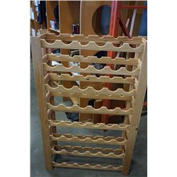 PINE WINE RACK