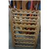 Image 1 : PINE WINE RACK
