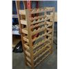Image 2 : PINE WINE RACK