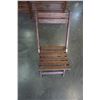 Image 1 : TEAK FOLDING DECK CHAIR