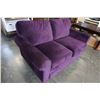 Image 2 : PURPLE UPHOLSTERED SOFA