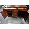 Image 2 : 6 DRAWER MAHOGANY FINISH SERVER