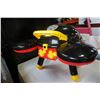 Image 3 : METAL BOX, TOY HORSE, TOY BBQ, AND FARM